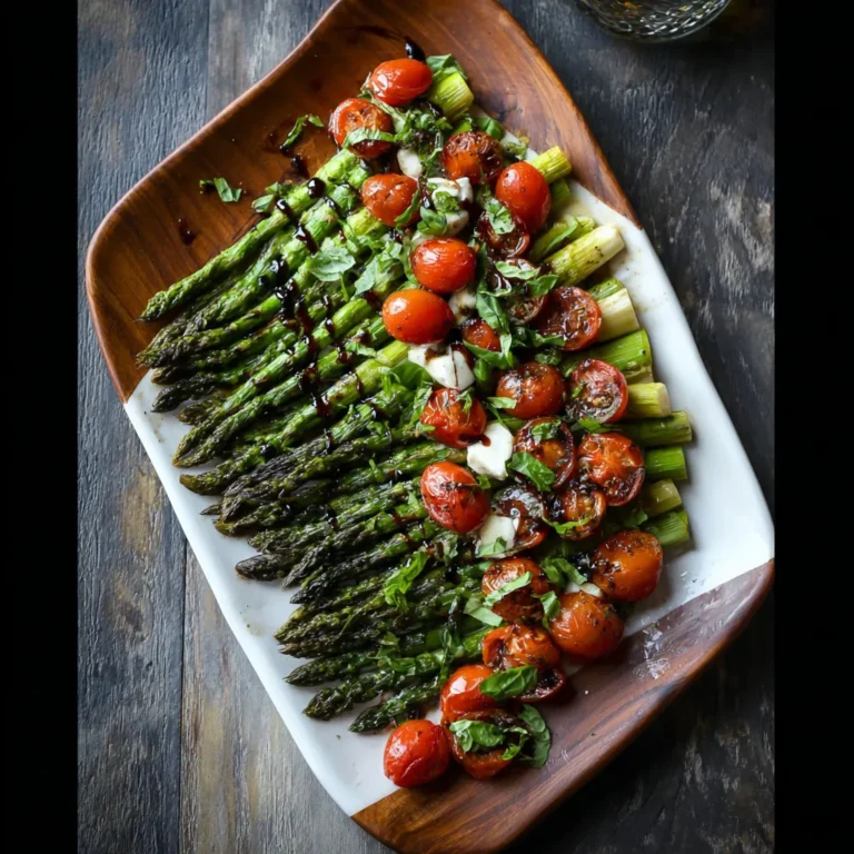 Delicious Caprese Asparagus Bake Recipe