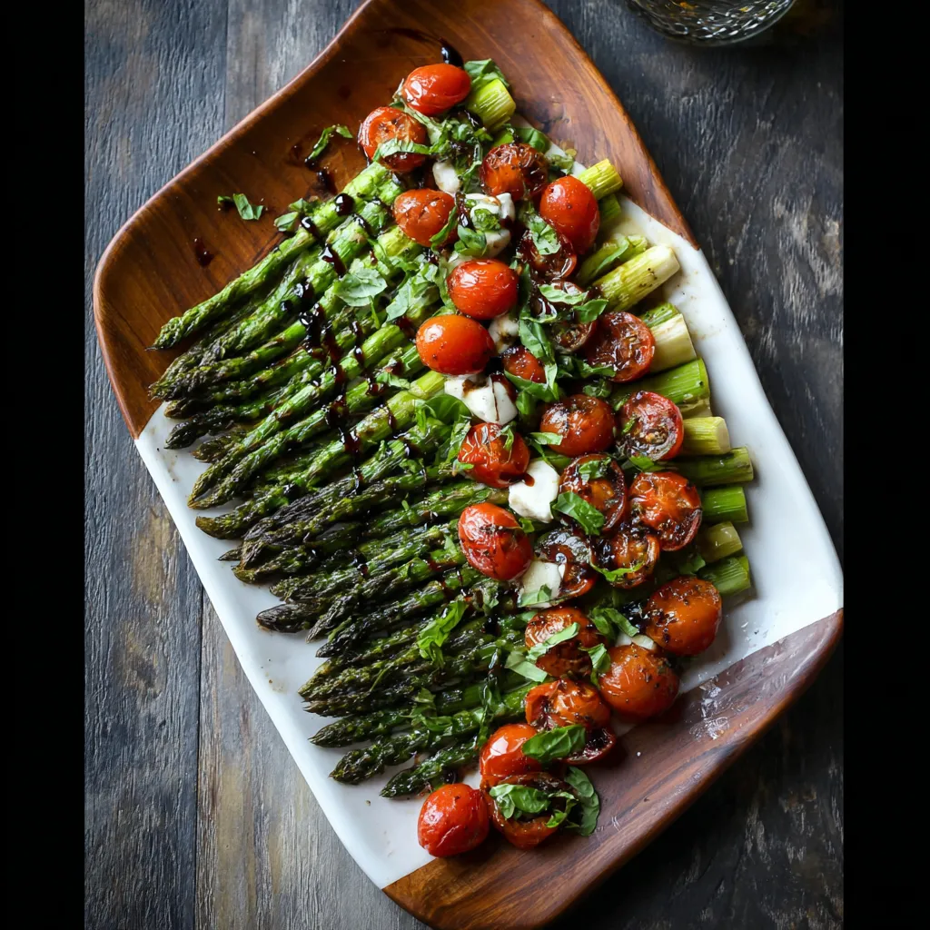 Delicious Caprese Asparagus Bake Recipe