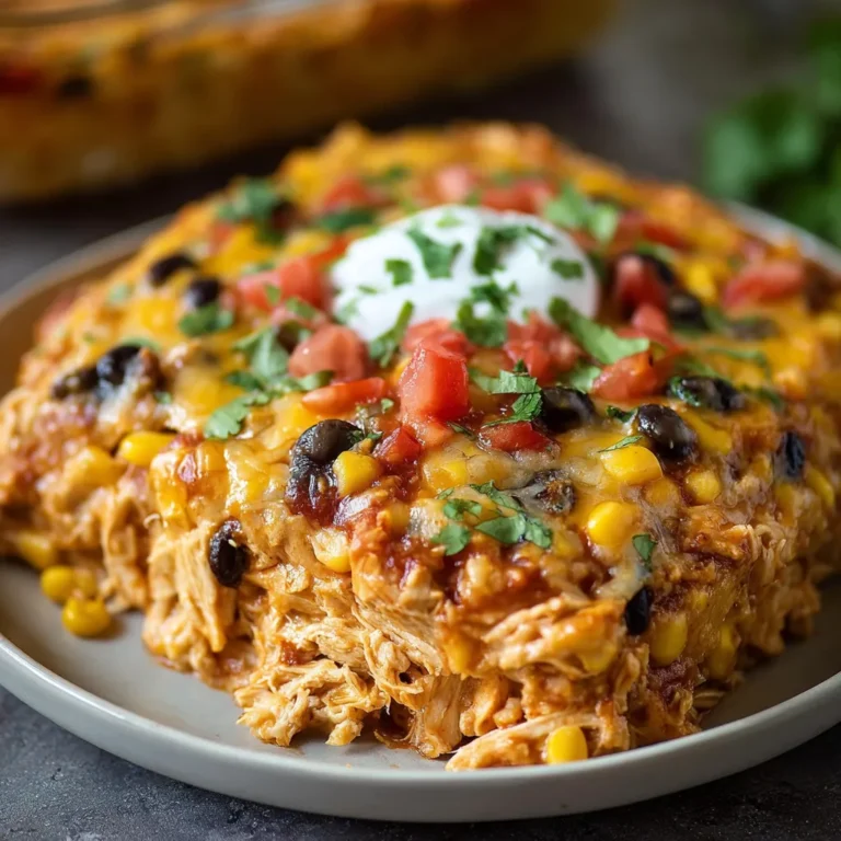 Delicious Chicken Burrito Casserole for Easy Weeknight Meals