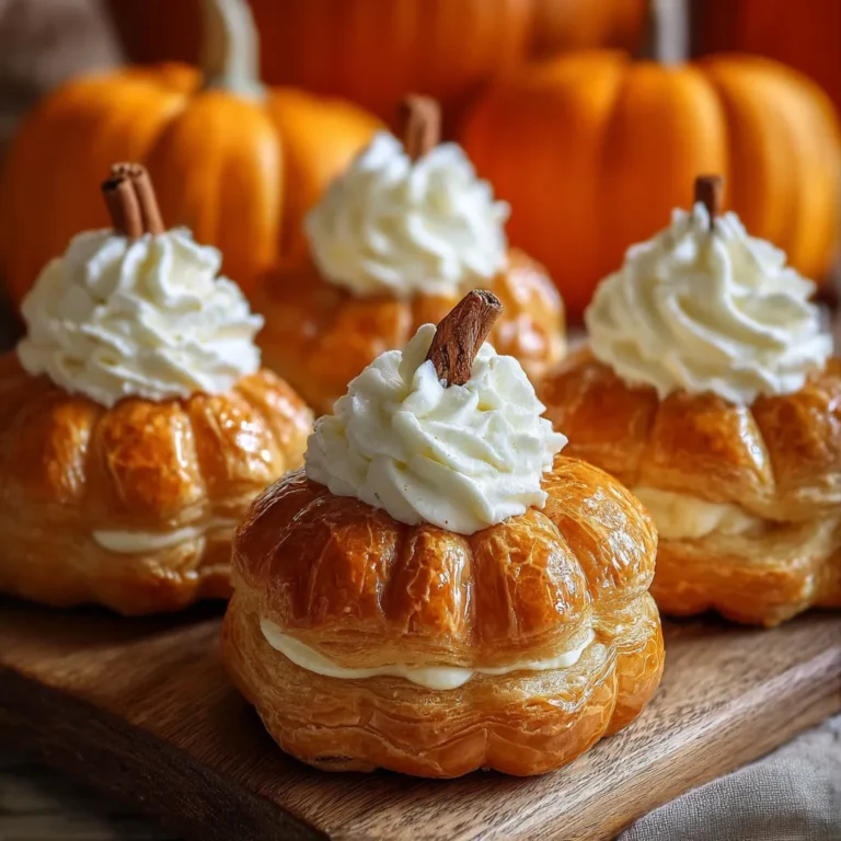 Delicious Crescent Roll Pumpkin Cream Cheese Recipe