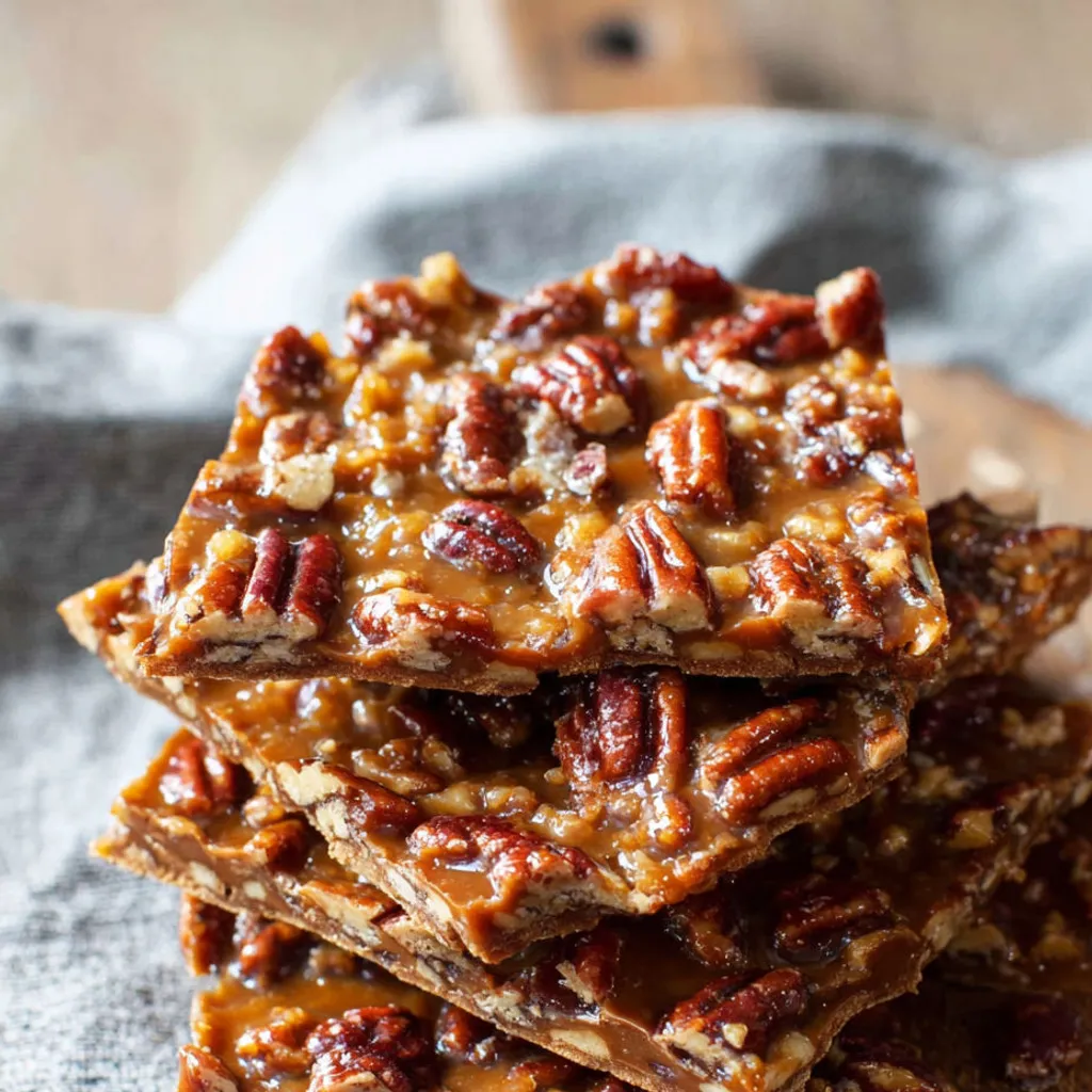 Delicious Pecan Pie Bark Recipe with Graham and Pecans