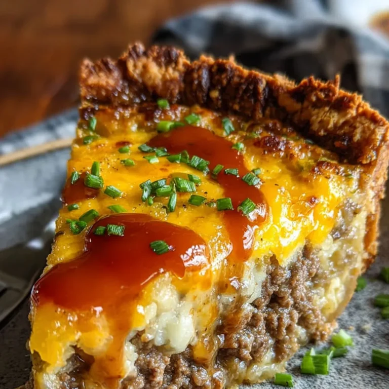 Delicious Southern Cheeseburger Pie Recipe