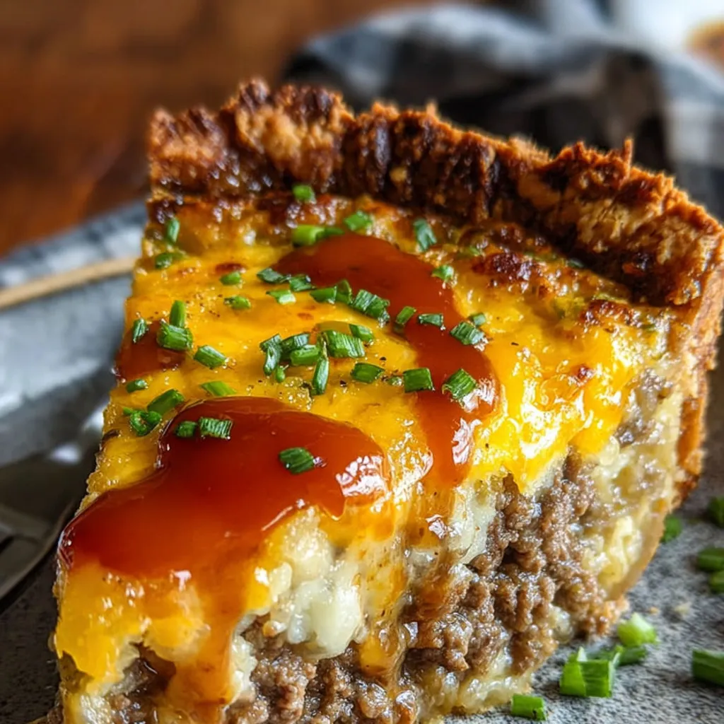 Delicious Southern Cheeseburger Pie Recipe