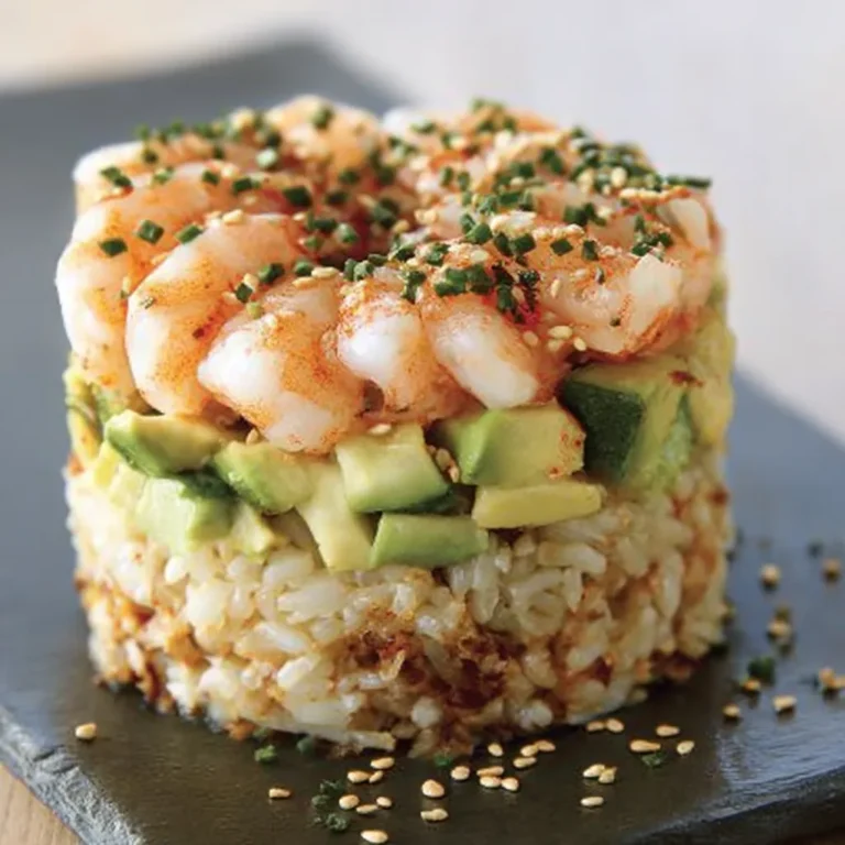 Delicious Spicy California Shrimp Stack Recipe