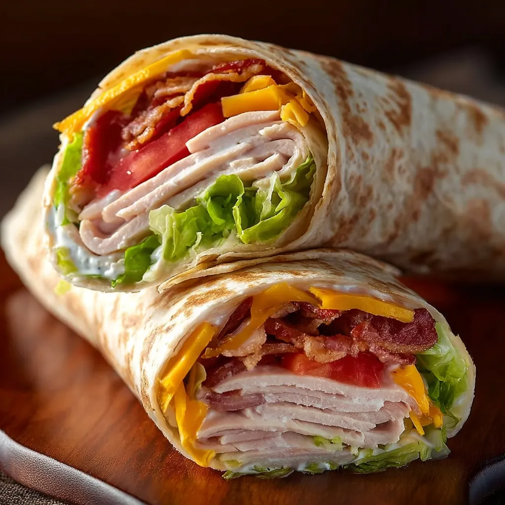 Delicious Turkey Ranch Club Sandwich