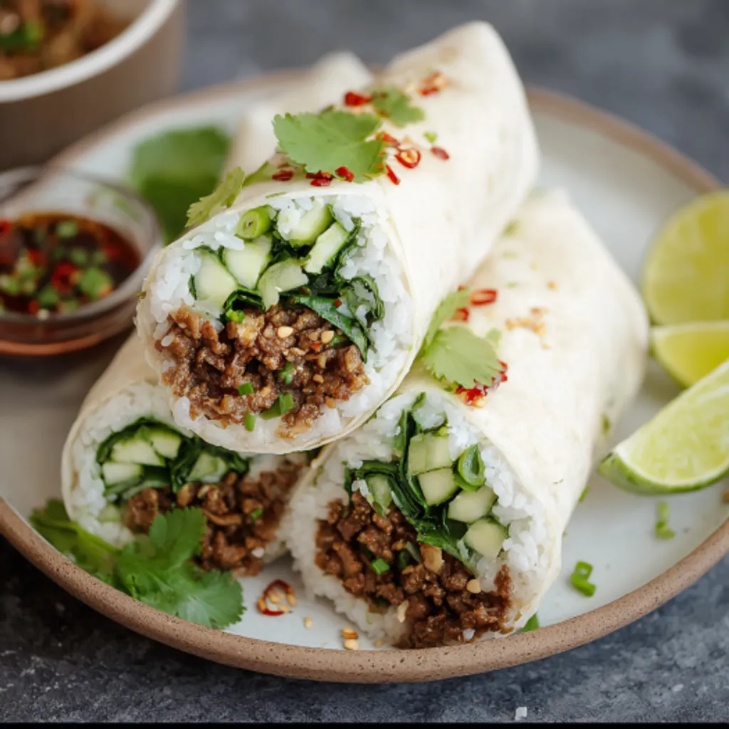 Delicious Vegan Thai Basil Beef Roll Recipe
