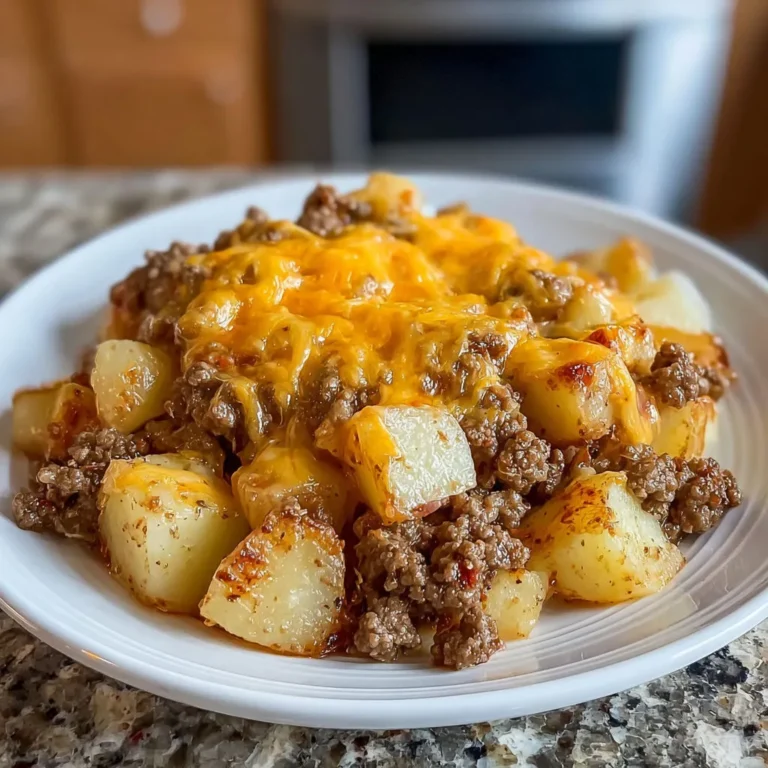 Easy 5-Ingredient Ground Beef Casserole Recipe