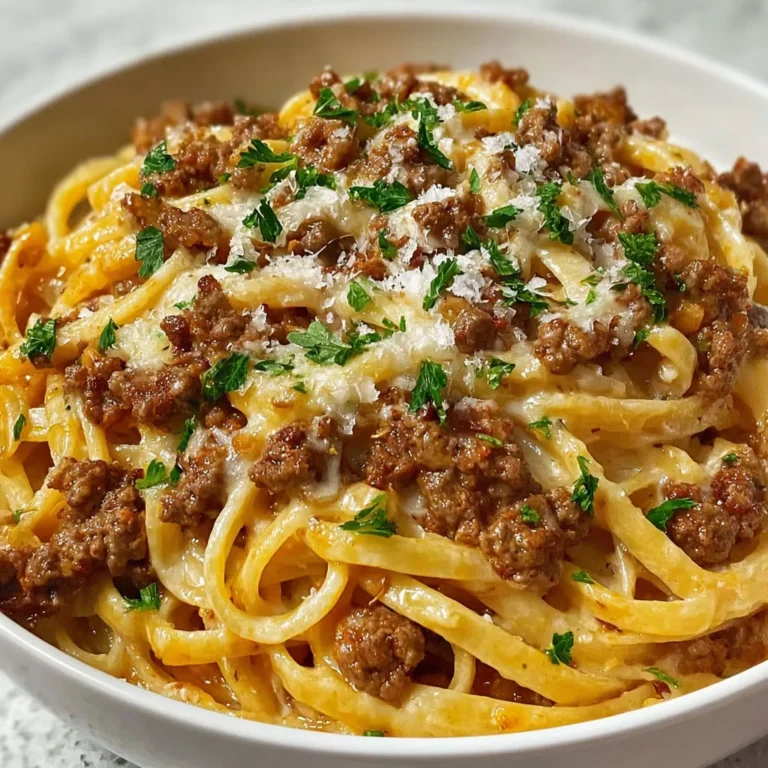 Garlic Butter Beef Linguine Recipe: A Savory Delight