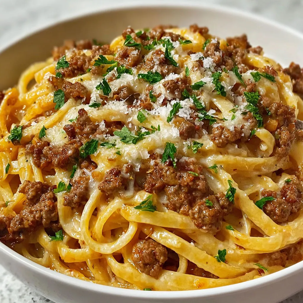 Garlic Butter Beef Linguine Recipe: A Savory Delight