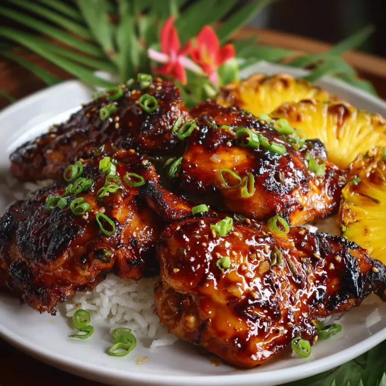 Hawaiian Huli Huli Chicken Recipe: Authentic and Flavorful