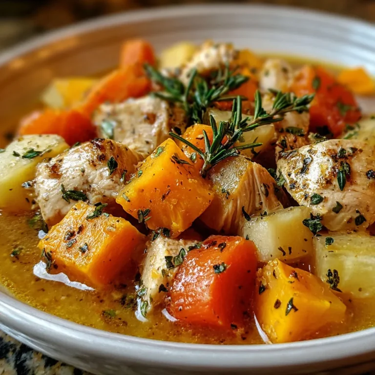 Hearty Crockpot Autumn Harvest Stew