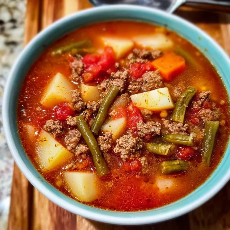 Hearty Vegetable Beef Soup Recipe