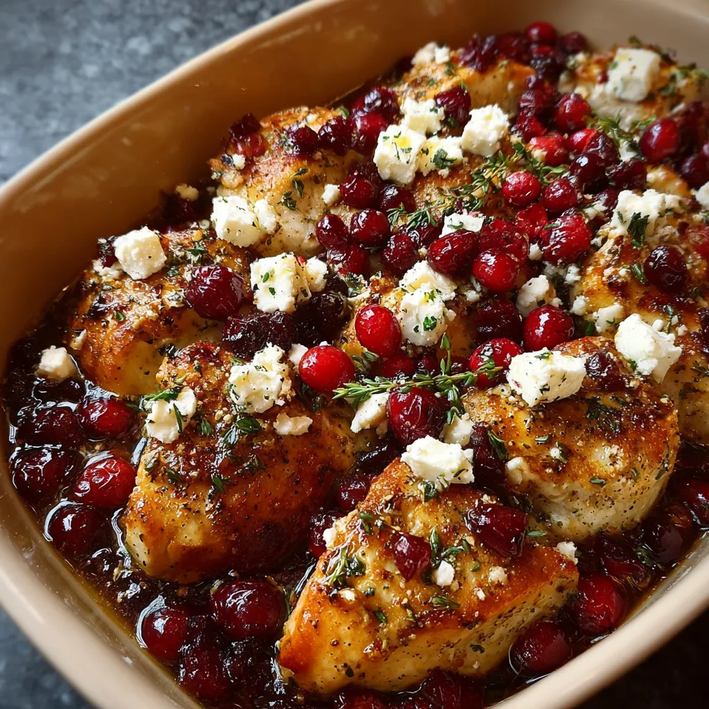 Honey Cranberry Chicken Bake Recipe: Delicious & Easy Dish