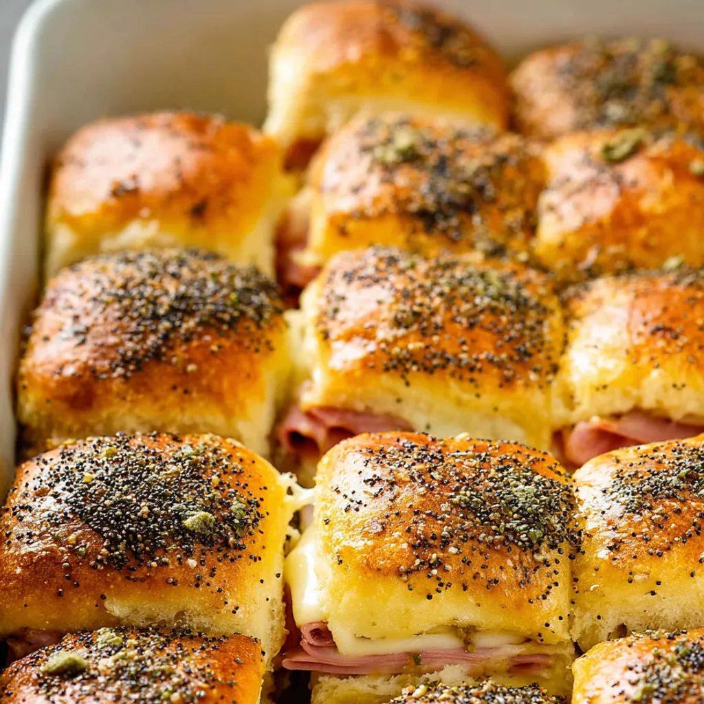 Irresistible Ham and Cheese Sliders Recipe