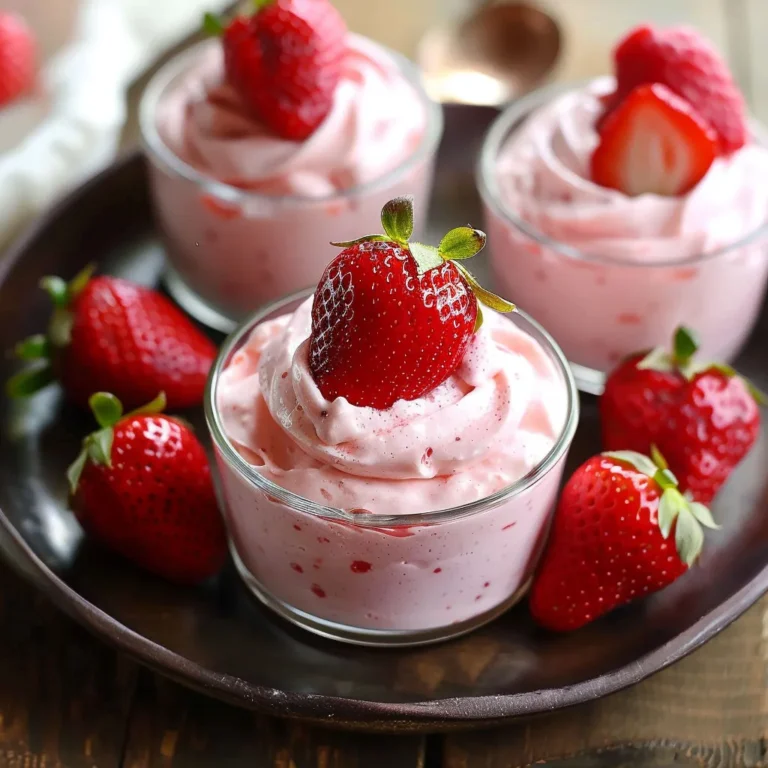 Irresistible Strawberry Mousse Recipe
