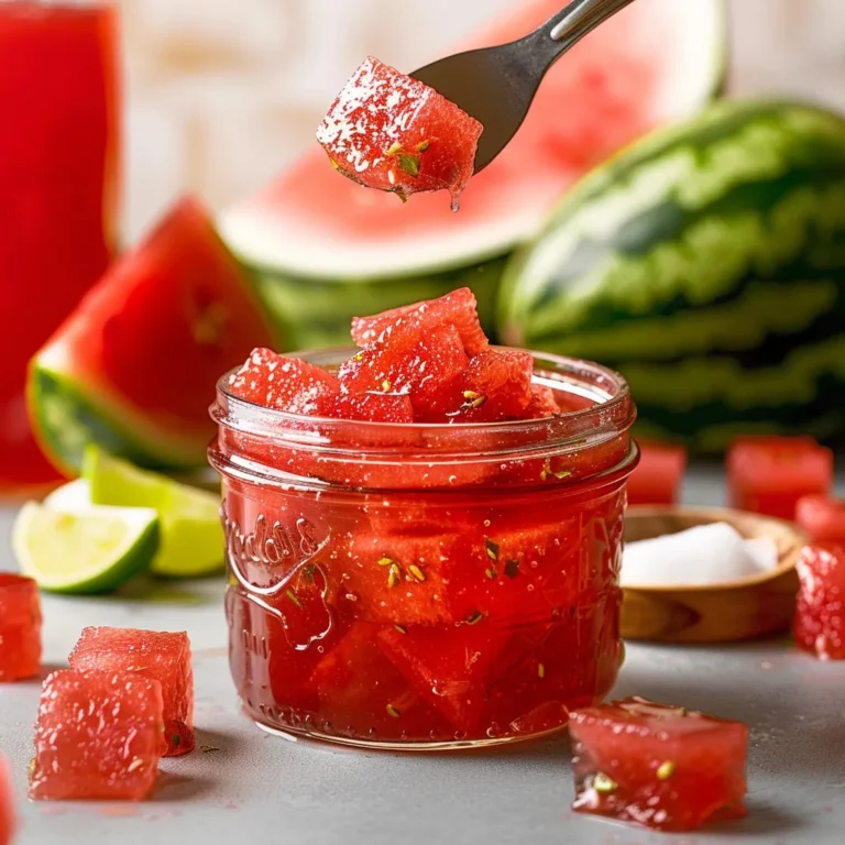 Lime Watermelon Jelly: Refreshing Summer Preserves