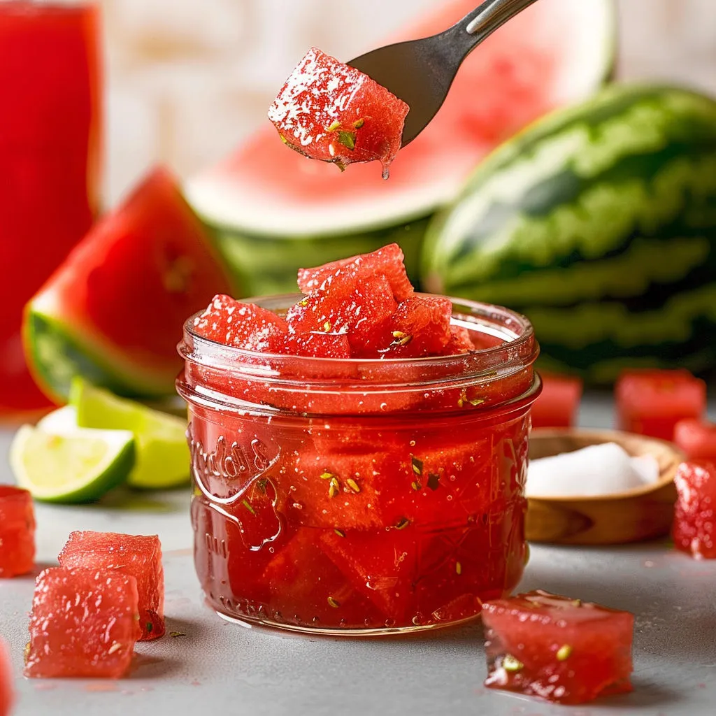 Lime Watermelon Jelly: Refreshing Summer Preserves
