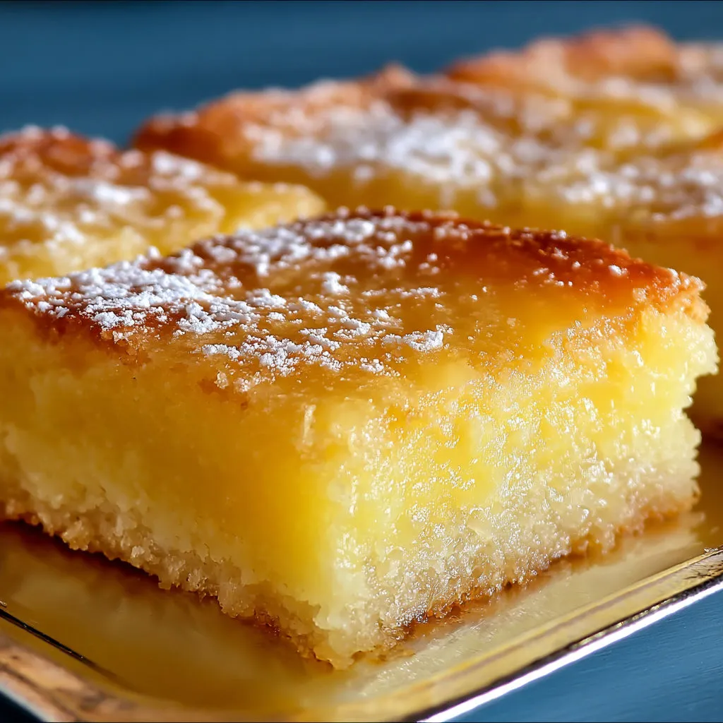 Luscious Two-Ingredient Lemon Bars Recipe