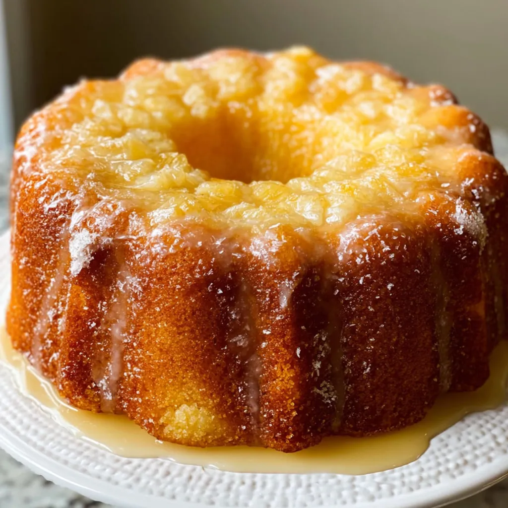 Moist Pineapple Pound Cake Recipe