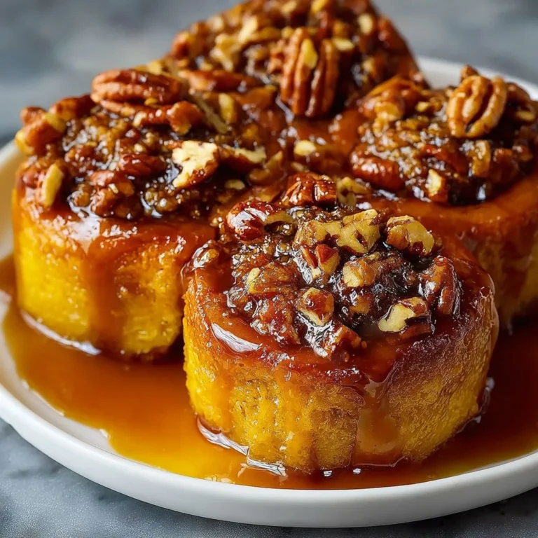 Pumpkin Pecan Sticky Buns: Deliciously Spiced Recipe