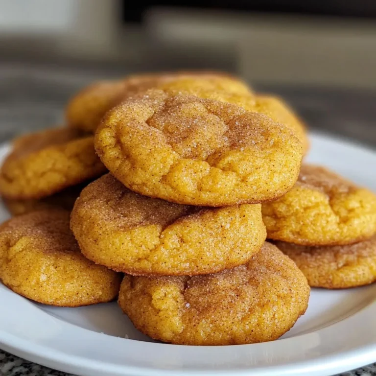 Pumpkin Snickerdoodles: Soft and Irresistible Cookie Recipe