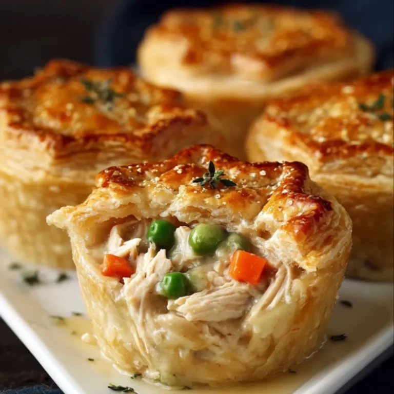 Quick Mini Chicken Pot Pies Recipe