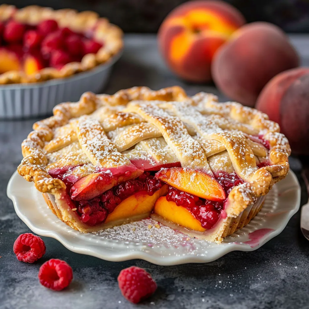 Raspberry Peach Pie: A Delightful Summer Dessert