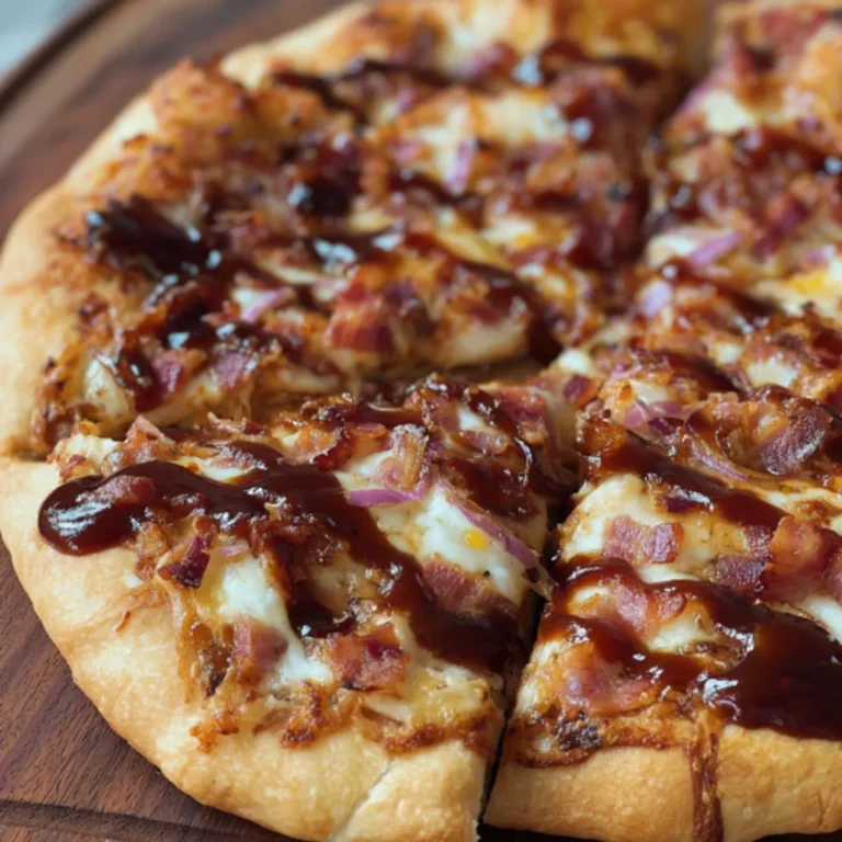 Savory BBQ Bacon Pizza Recipe