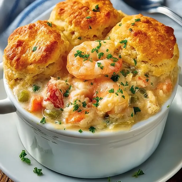 Savory Cheddar Bay Seafood Pie Recipe