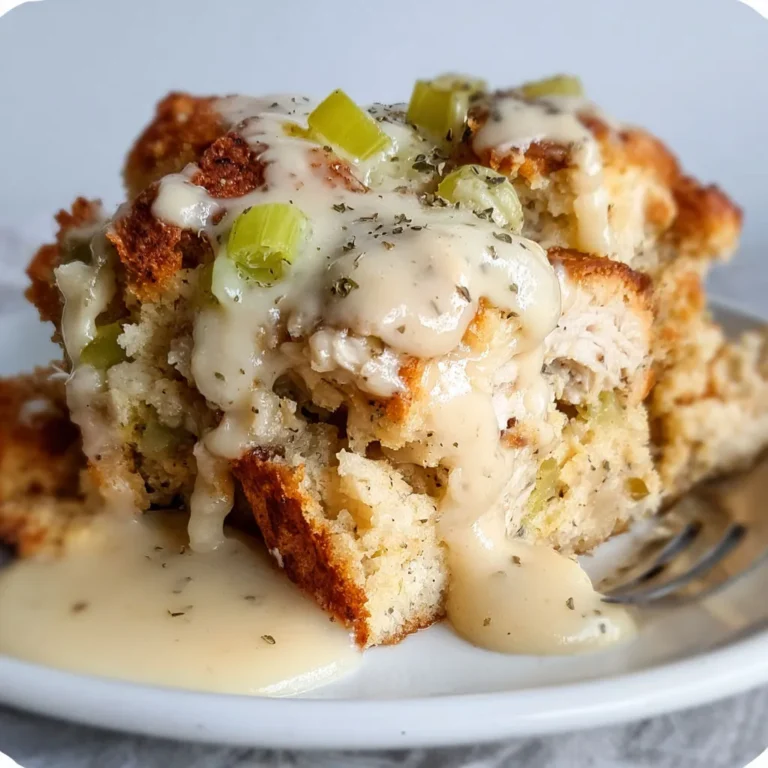 Savory Crockpot Chicken Dressing Recipe