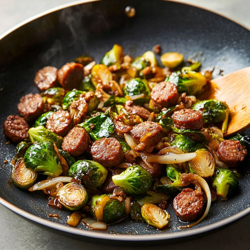 Savory Five-Spice Brussels Sprouts Sausage Recipe