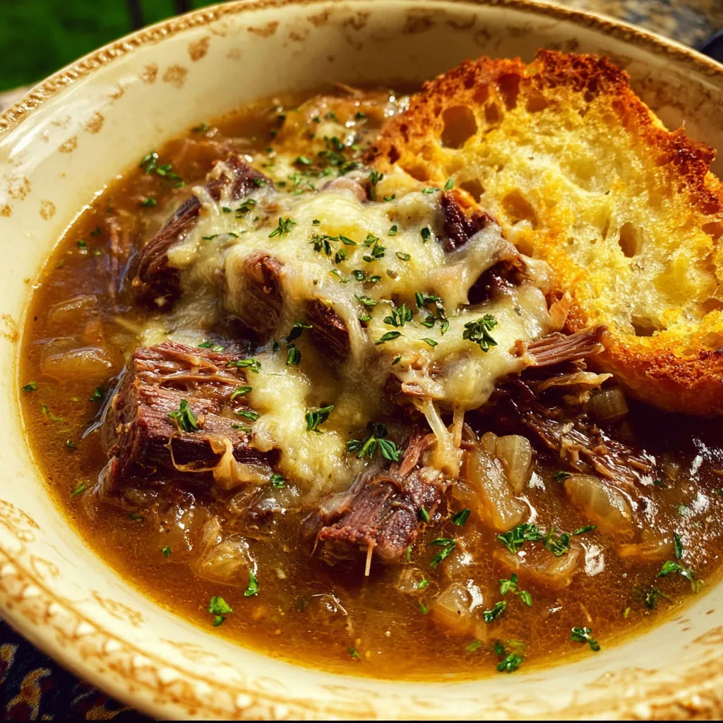 Savory French Onion Beef Short Rib Recipe