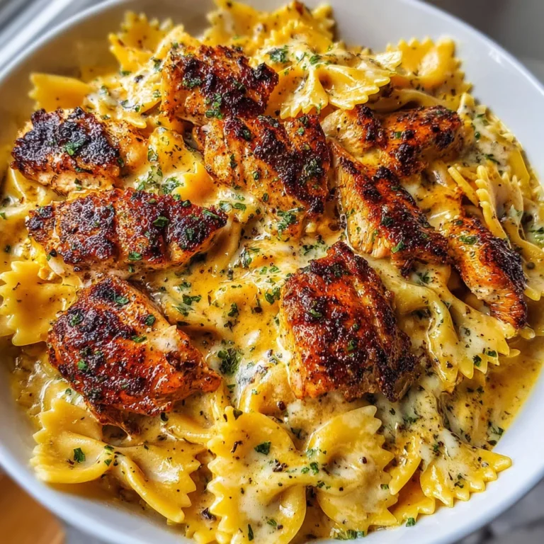 Savory Garlic Butter Chicken Pasta Recipe