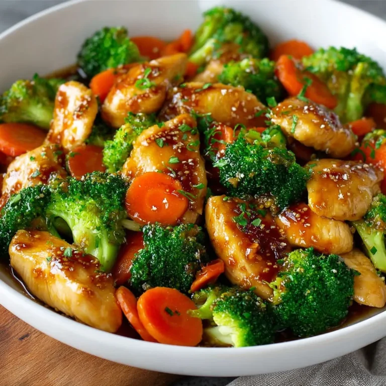 Savory Honey Garlic Chicken Stir Fry
