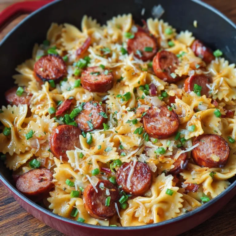 Savory One-Pot Kielbasa Pasta Recipe