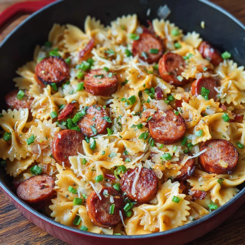 Savory One-Pot Kielbasa Pasta Recipe