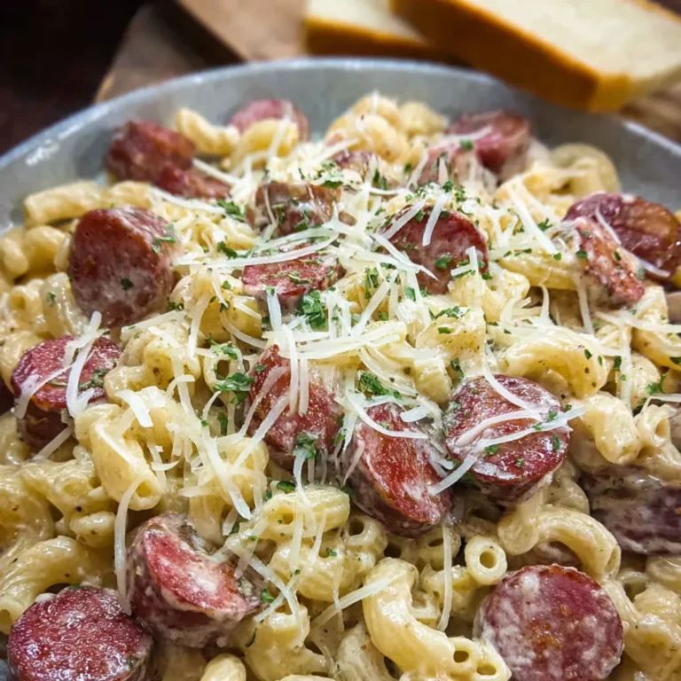 Savory Smoked Sausage Alfredo: Best Pasta Recipe