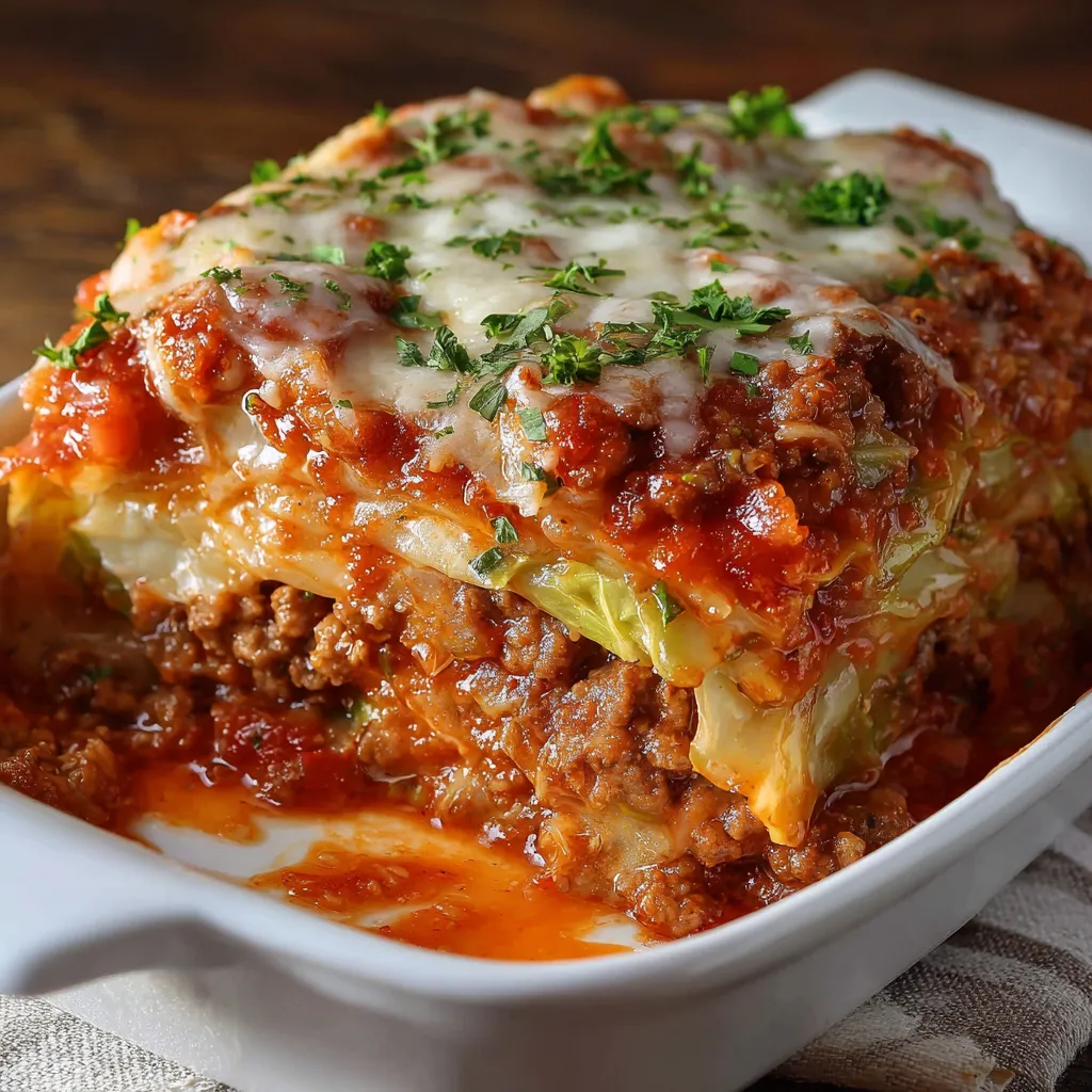 Savory Stuffed Cabbage Roll Casserole Recipe