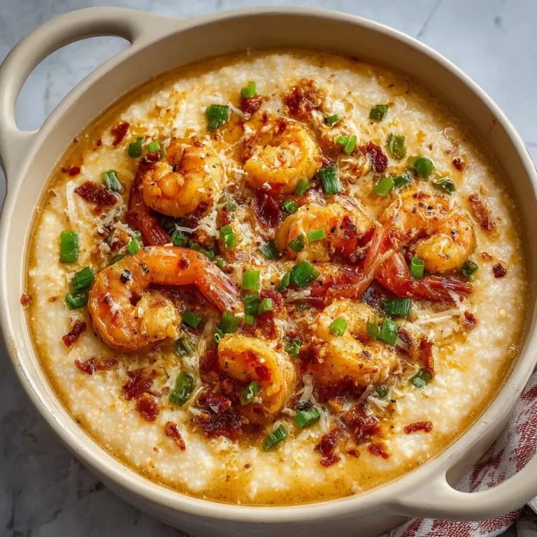 Sizzling Cajun Shrimp and Grits Recipe