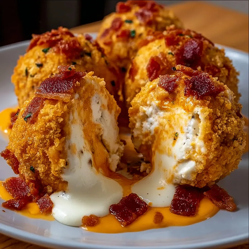 Spicy Buffalo Chicken Bacon Mozzarella Bombs