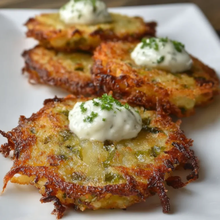 Spicy Green Chile Cheese Potato Cakes