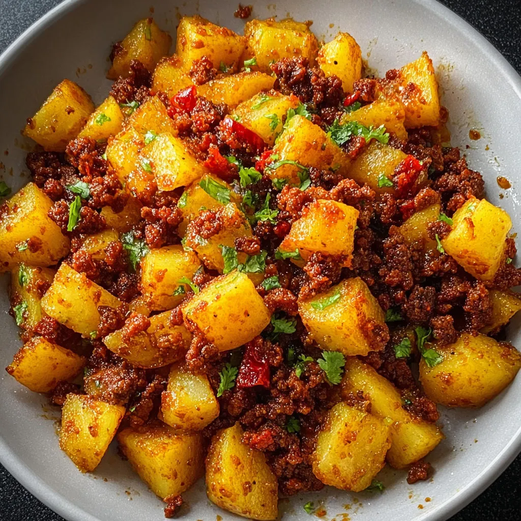 Spicy Mexican Chorizo Potatoes