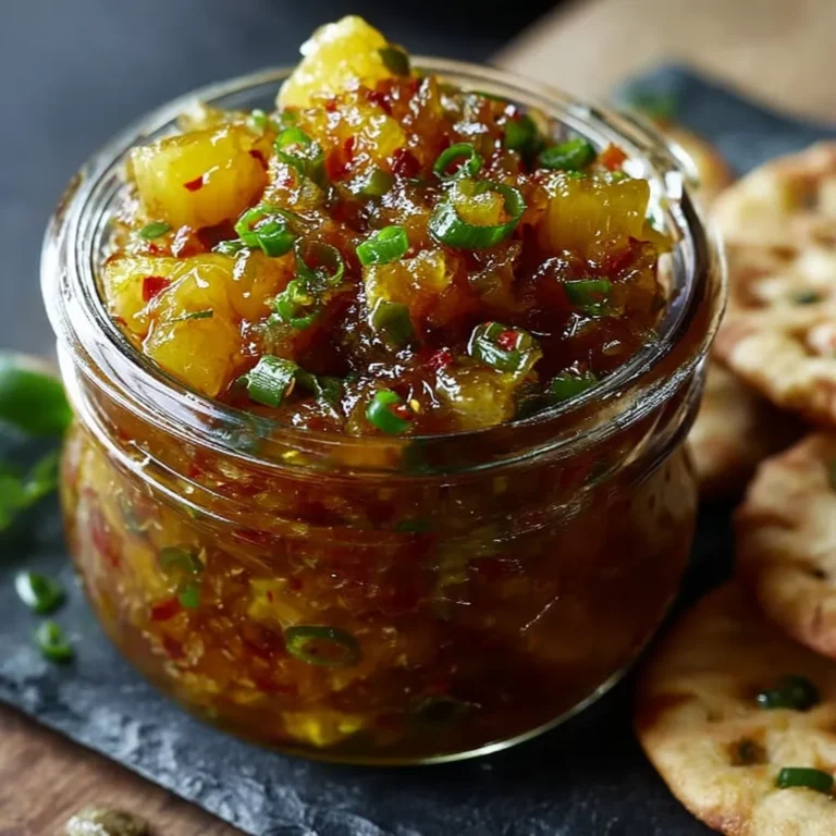 Spicy Pineapple Jalapeño Chutney Recipe