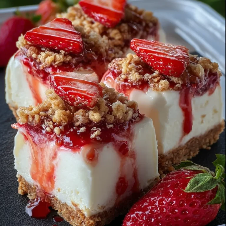 Strawberry Crunch Cheesecake Bites
