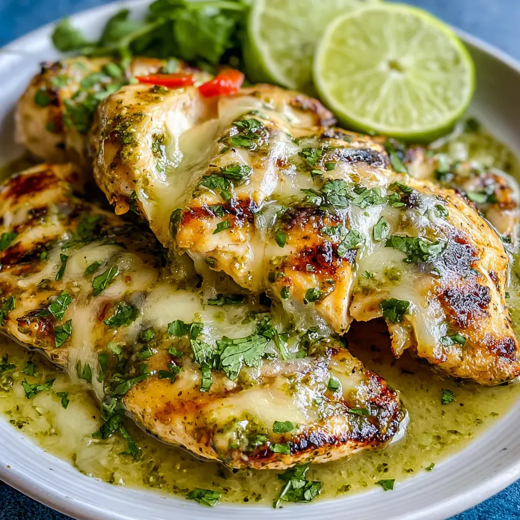 Succulent Grilled Salsa Verde Chicken Recipe