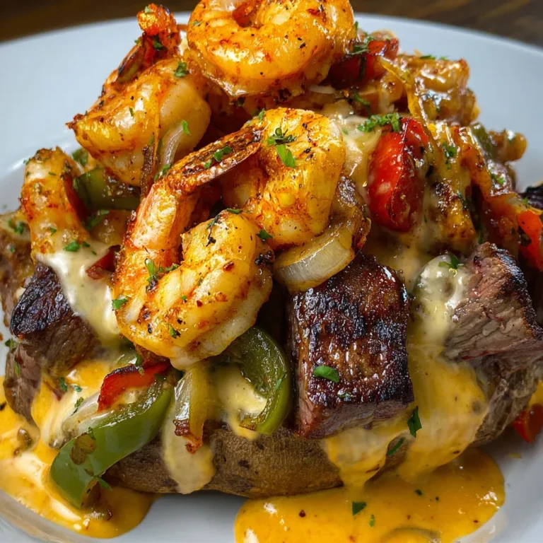 Surf and Turf Baked Potato Recipe