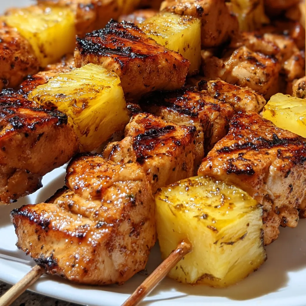 Tantalizing Al Pastor Chicken Skewers Recipe