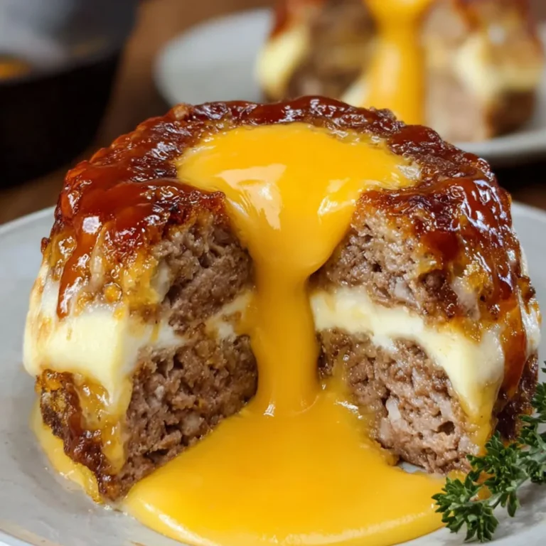 Ultimate Cheeseburger Lava Cake Recipe