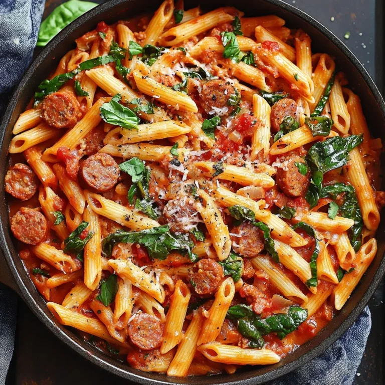 Ultimate Cheesy Sausage Pasta Bake Recipe