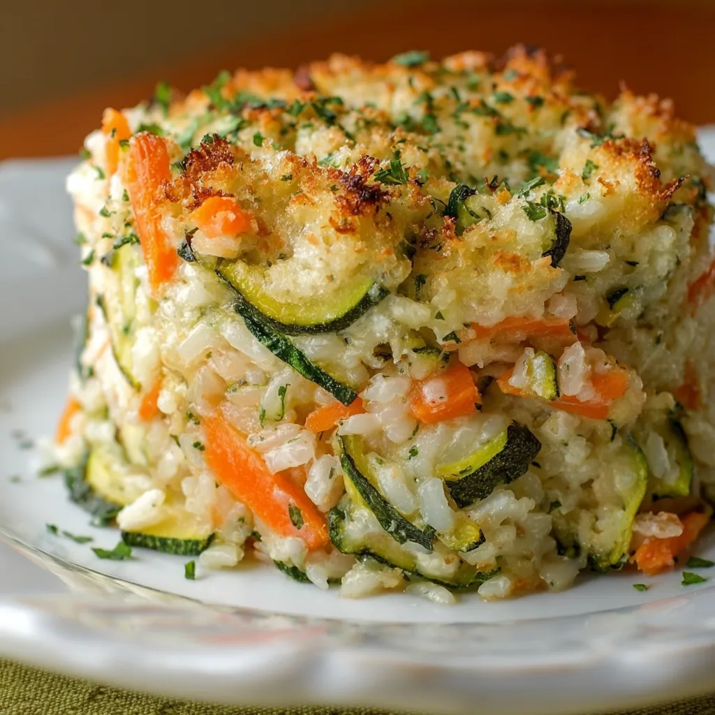 Zucchini Rice Casserole – Delicious and Easy Recipe